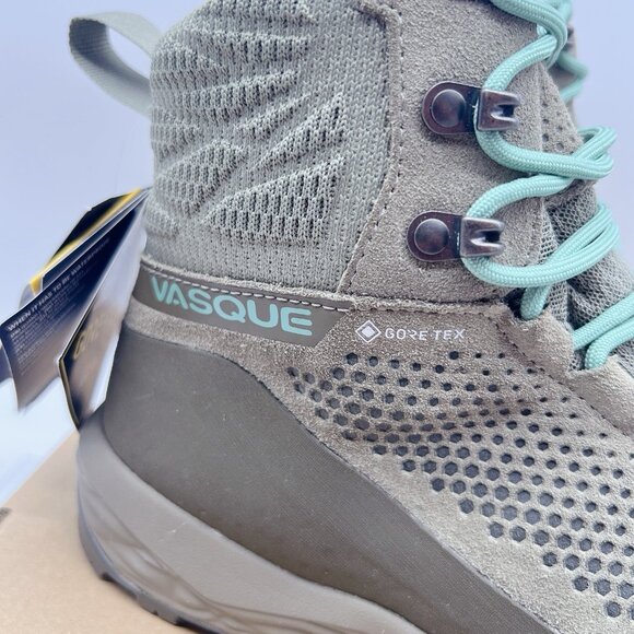 Vasque Torre at GTX Womens US 8.5 Hiking Shoes Sage Vert Waterproof Lace Up - Picture 4 of 14